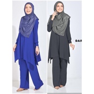 READY STOCK JUBAH SELUAR FREESIA SABELLA PLUS SIZE