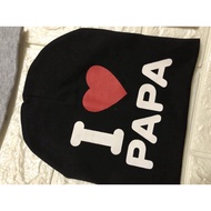 [Wholesale warehouse] cotton wool hat for babies, I love mama