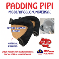PADDING SPAN HELMET | MS88 | APOLLO | BELL MALAYA | MHR | SGV