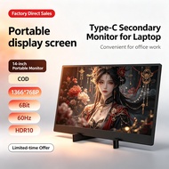 Portable Monitor 14 Inch Type-C Secondary HDR10 60Hz