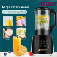 IEUFV 1200W Commercial Household Timer Pre-programed Touch Screen Blender 1.8L Fruit Mixer Juicer Food Processor Ice Smoothies Crusher QWEZX