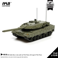 [NAS] 1/72 scale HG Nato Leopard 2A6 tank model. 1:72 scale German Leopard 2A6 tank model HG