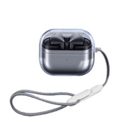 Suitable For Baseus Bass BS2 Lite Casing Earphone Protective Case Transparent & Lanyard