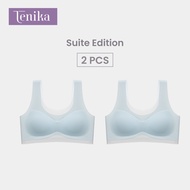 TENIKA ชุดชั้นในสำหรับเด็ก Seamless ไม่มีโครง เสื้อชั้นใน สไตล์เสื้อกั๊ก Kids Sports Bra 9-16 Years 