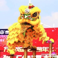 Lion Head Lion Dance Full Set of Props Foshan Lion Dance Supplies South Lion Wake up Lion Head Adult Single Double