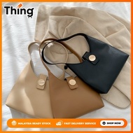 Kstyle Women Classy Elegant Fashion Large Capacity Premium PU Leather Travel Outing Sling Shoulder B