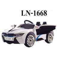 ส่งฟรี itimtoys ️ลดกระหน่ำ️รถแบตเตอรี่เด็ก BMW i8มีรีโมท ประตูเปิดได้ มี4 สี  1668 ของเล่นเด็ก Toy