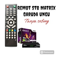 Remote stb matrix Garuda ungu/Remot matrix Garuda ungu