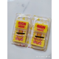 Deli Sign Here 50x2 sheets