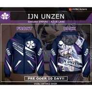 Azur Lane IJN Unzen Anime Fullprint Hoodie Jacket