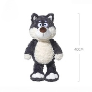40cm Cute Gray Wolf Plush Toy Stuffed Animal Wolf Super Soft Plushie Doll Gift for Kids