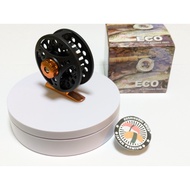 MAXIMUMCATCH Maxcatch ECO Trout Fly Reel Large Arbor #1/2#3/4#5/6#7/8 Fly Fishing (Black, 2/3 wt)