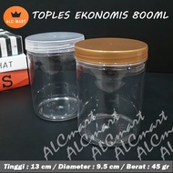 ECONOMIC TUBE JAR 800 ML D 9.5CM 800ML JAR/