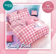 SEPREI PROMO ( BELI 1 DAPAT 1 ) SEPRAI PREMIUM AESTHETIC KOTAK EMILY KOREA BAHAN MIRIP BONITA NO 1 ASLI ORI 180x200 1 SET LENGKAP BANTAL 4 GULING 2  PROMO MURAH CUCI GUDANG SPREI KASUR MIRIP LADY ROSE ASLI ORIGINAL PROMO CUCI GUDANG No 1 No 2 No 3