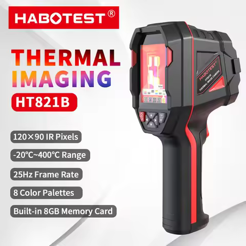 HABOTEST HT821B 120x90 Infrared Thermal Imager PCB Circuit Industrial Testing Floor Heating Testing 