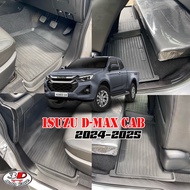 ตรงรุ่น Isuzu All New D-Max (CAB) 2020-2025 ผ้ายางปูพื้น ยกขอบ (A/TM/T) (ส่ง1-2วันถึง)ใช้ได้ทั้งตัว