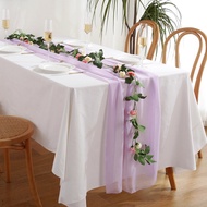 [herebuy] 11.8*118inch Table Runner Tablecloth Party Home Decoration