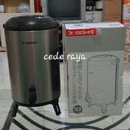 TERMOS Water jug SIGMA 14 liter hot thermos dispenser water jug