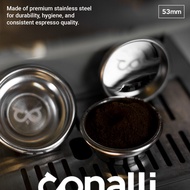 Unpressurized Portafilter Basket 53mm Funnel Basket Portafilter 53 mm 16 grams 30 grams Single Wall 