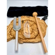 [Rich Hand-Made] 4096 Tuning Fork Free Crystal Rod Angel Degaussing Purification Energy Resonance 40