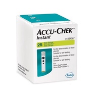 (ORIGINAL) ACCU-CHECK INSTANT S TEST STRIPS 25S E:6/27 instant s strip 25  jalur ujian glukosa