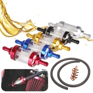 Universal Motorcycle 8mm Gas Fuel Gasoline Oil Filter Fuel Hose Fuel Filter