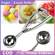 2.5cm Stainless Steel Ice Cream Scoop / Cookie Scoop For Making Cookie Cupcake Muffin Melon Ball Ice