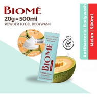 BIOME Powder-to-Gel Bodywash Soap 20g - 500ML - Sabun Mandian