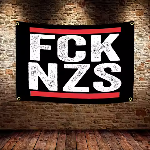 FCK NZS Flag in Polyester 60x90cm 90x150cm Banner for Decorations Parades Suitable for Indoor And Ou