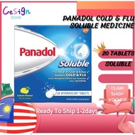 Panadol Soluble 20 Tablets FLU SELSAMA DEMAN