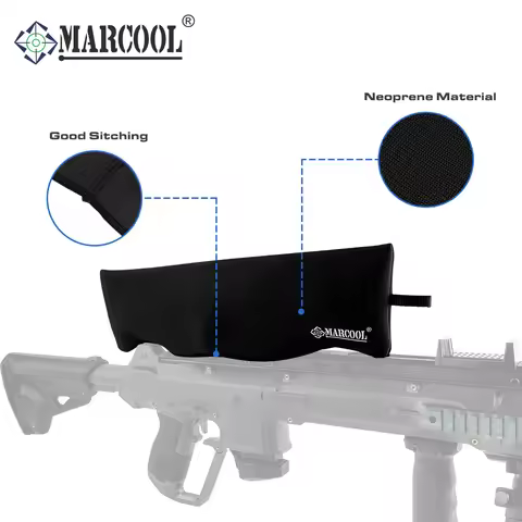 MARCOOL Riflescope Protective Cover Sight Bag Anti Scratch Fits for 1-6X 1-8X 1-10X 3-9X 3-12X 4-16X