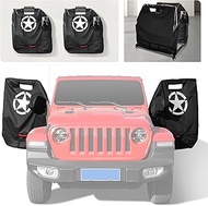 sukemichi Front Door Storage Bags for Jeep, Door Storage Cover Protective Sleeves for Jeep Wrangler 