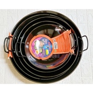 ZELEX Iron Wok / Double Handle Black Wok / Kuali Hitam ( 32cm - 50cm )