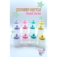 PLASTIC SAUCE BOTTLE 300 /ML PLASTIC SAUCE BOTTLE / SEASONING BOTTLE PLASTIC LIQUID BOTTLE PLASTIC S