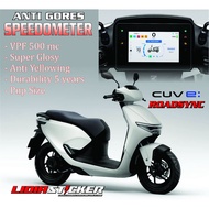 HONDA CUV E STANDARD ROADSYNC EM 1 PLUS ANTI-SCRATCH SPEEDOMETER STICKER SUPER GLOSSY THICK MATERIAL