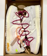 🎉原裝正品OFF-WHITE x Nike Dunk Low The 50 NO.35 聯名款 低幫板鞋 灰白 男女同款