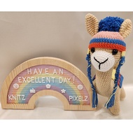 (SG Seller) Crochet Amigurumi (Super Cute Llama)