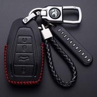 Proton X90 X50 S70 Remote Key Leather Case Cover Keychain Accessories Sarung Kunci