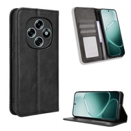 Casing for OPPO F31 Pro Plus 5G Vintage Flip Cover for Oppo F31 5G Magnetic Wallet Case PU Leather C