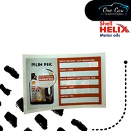 Mileage Sticker Service Reminder