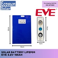 SOLAR BATTERY LIFEPO4 3.2V 105AH