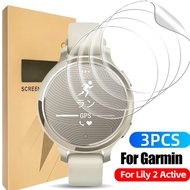 3PCS Ultra Thin Watch Hydrogel Film Oil‑Proof For Garmin Swim Lily 2 Quatix 7 Pro D2 Charlie Enduro 