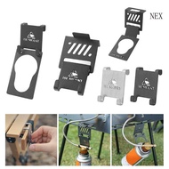 NEX Flat Gas Canisters Stand Camping Table Hanger Gas Tanks Hook Gas Canisters Hook