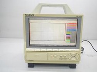 (HLFA-TDA) Keyence GR3500 16點 溫度 電壓 波型 無紙 記錄器 Recorder-特價2