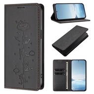 Leather Flip Wallet Case for Motorola Moto Edge 40 60 70 Fusion X30 X40 2025 Pro Plus 2023 5G with C