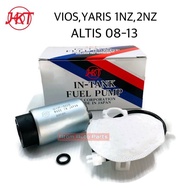 HKT ปั๊มติ๊กในถัง ปั๊มติ๊ก  VIOS 03-14  YARIS 05-14  ALTIS 08-13 รหัส.GIP-503