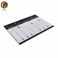 [prettyia] Airport Display Board Detailed Model Airplane Display Base Airport Diorama Board