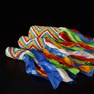 Tibetan Style Five-Color Hada Knot Knotted Multicolored Hada Knot Car Hanger Auspicious Knot Pendant