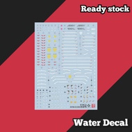 EVO Water Decal RG 1/144 Zeong Plastic Model Kit Decal