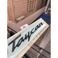 Taycan lettering - Taycan Porsche Logo - Taycan Porsche stamp